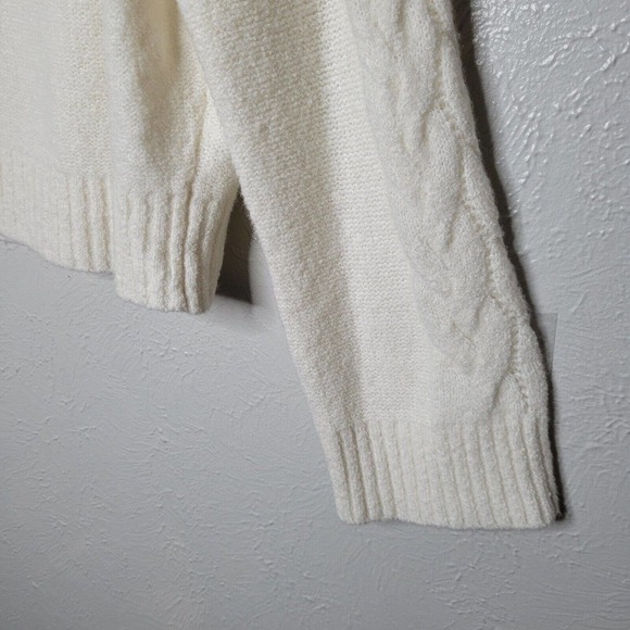 J. Crew Cream Crew Neck Sweater - Picture 4 of 8